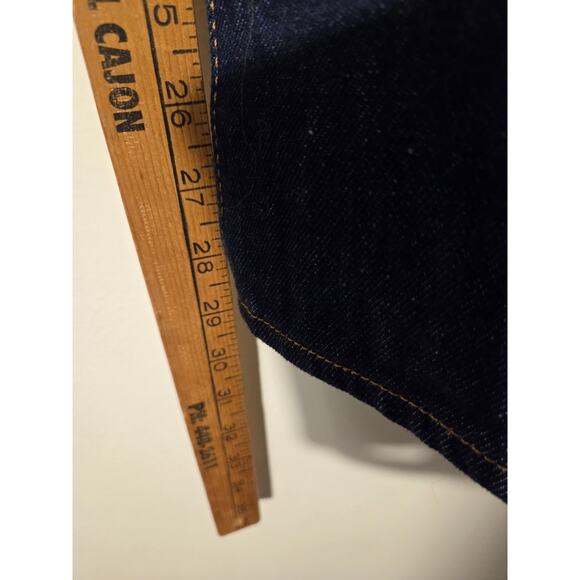 Levis 501 Jeans Mens 33x30 Dark Wash CW 22 - Picture 7 of 9